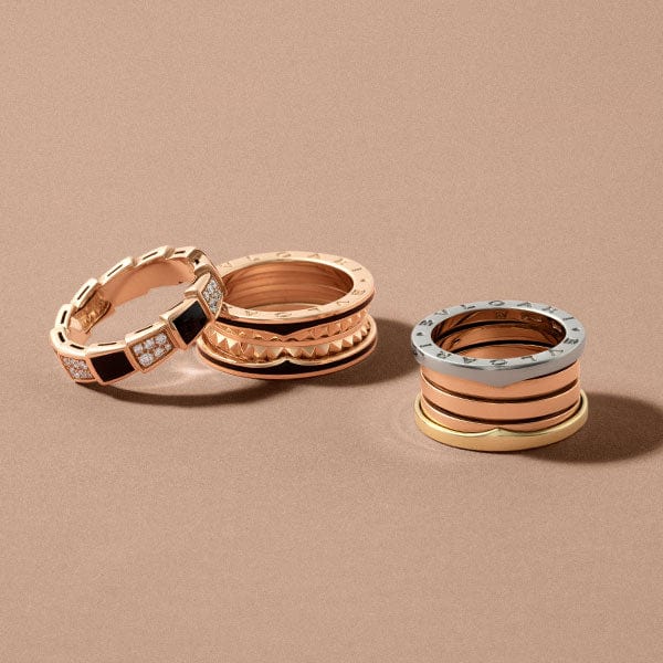 3 Bulgari Rings Estate Jewelry