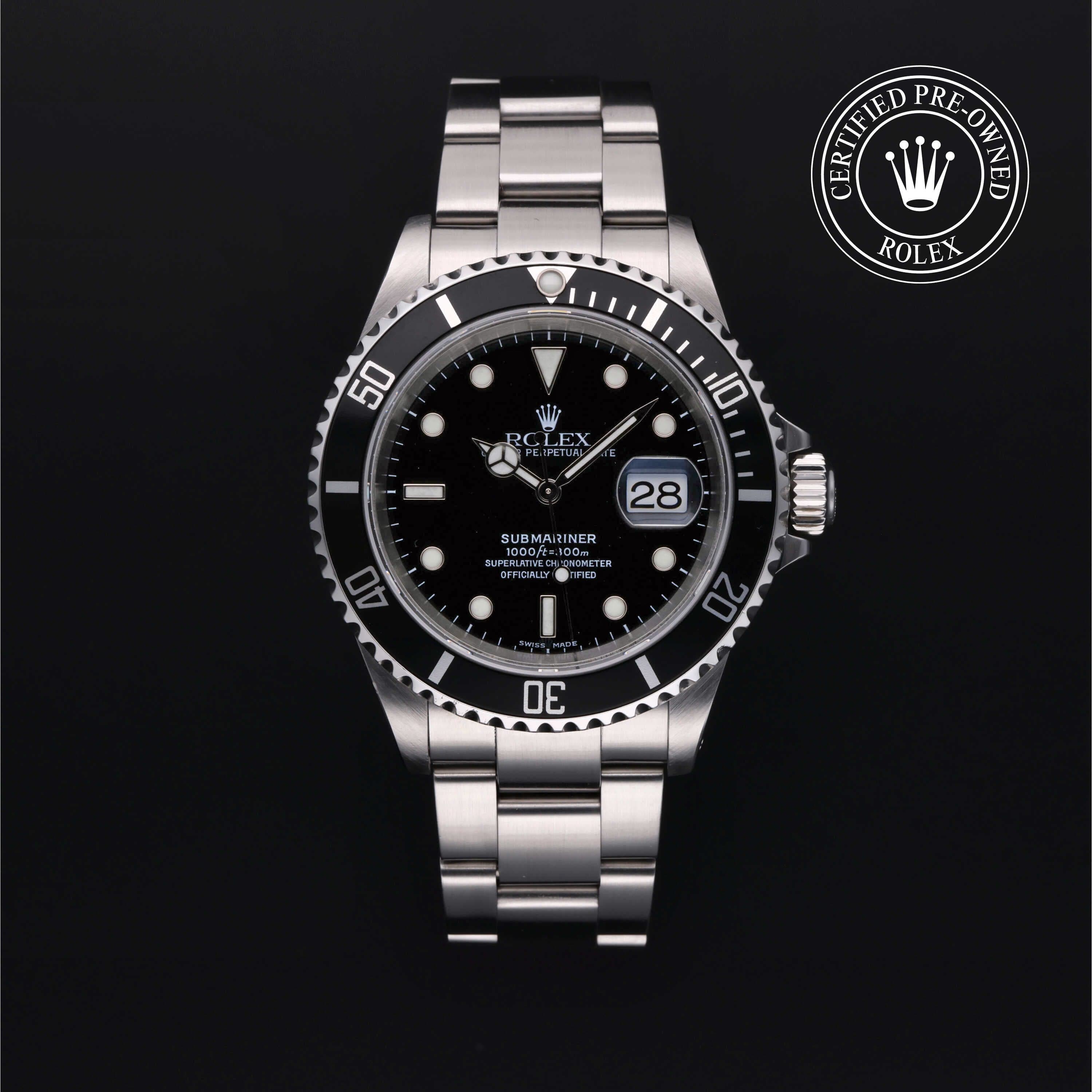 Rolex Certified Pre-Owned Submariner in Oyster, 40 mm, Stainless Steel watch