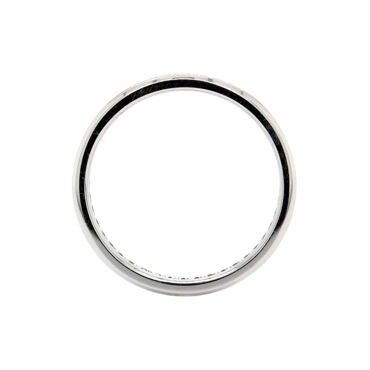 18K White Gold Channel Set Diamond Eternity Band