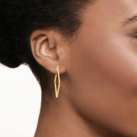 Roberto Coin 18K Yellow Gold Square Hoop Earrings