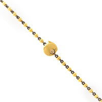 18K Yellow Gold Emerald Cut Diamond Astor Pendant Necklace