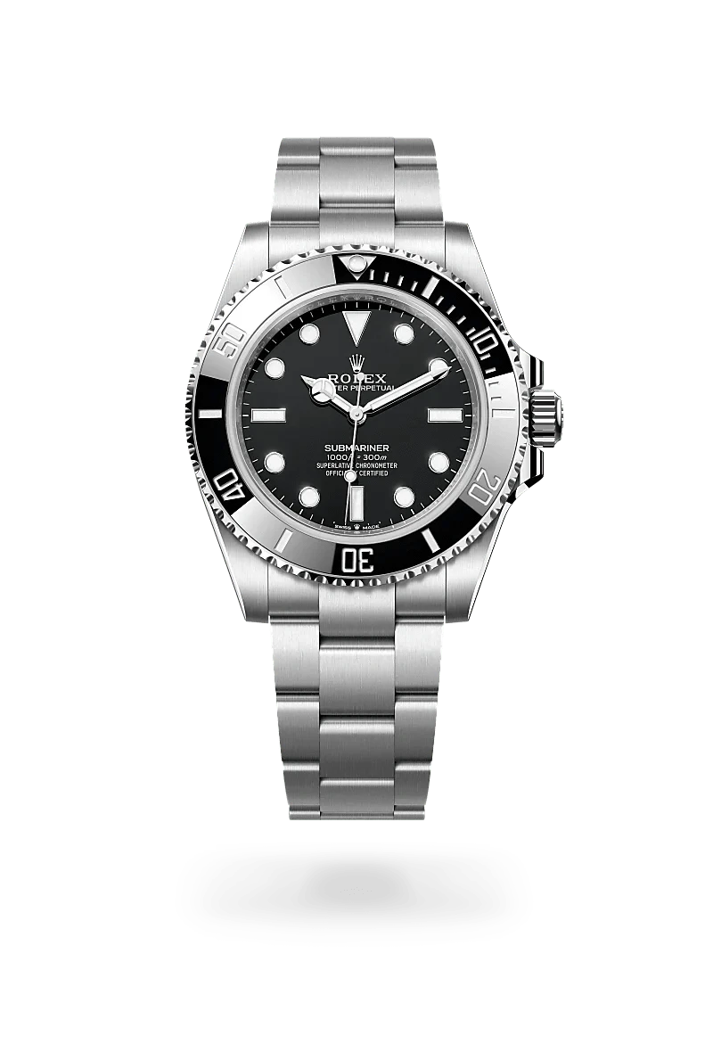 Front facing Rolex Submariner watch