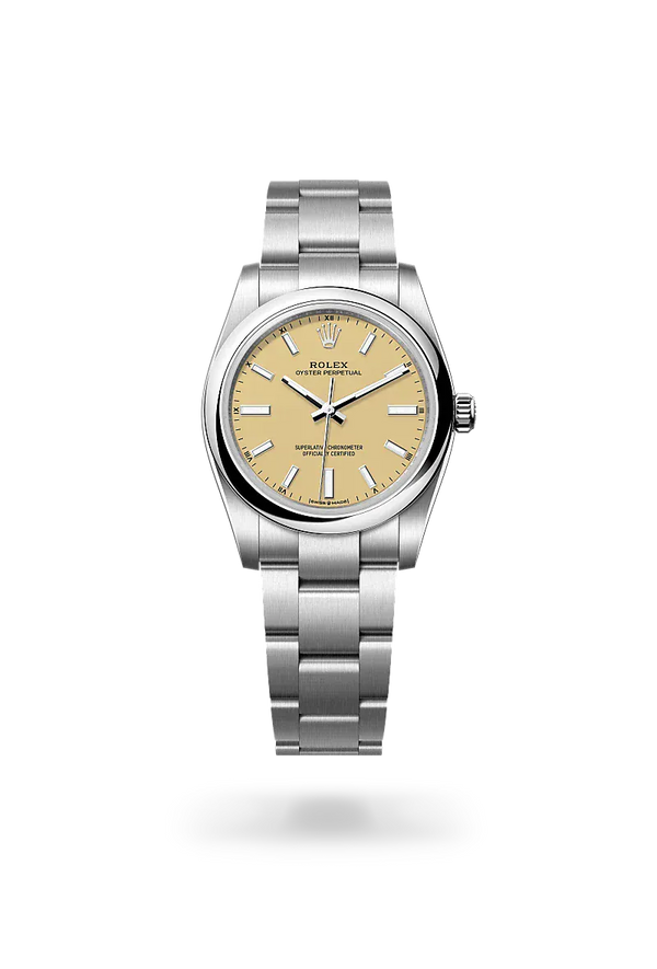  Oyster Perpetual 34 with Oyster, 34 mm, Oystersteel