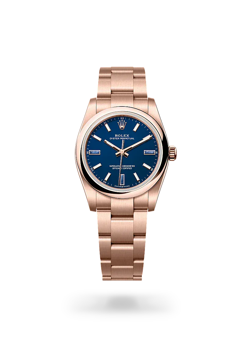  Oyster Perpetual 34 with Oyster, 34 mm, Everose gold