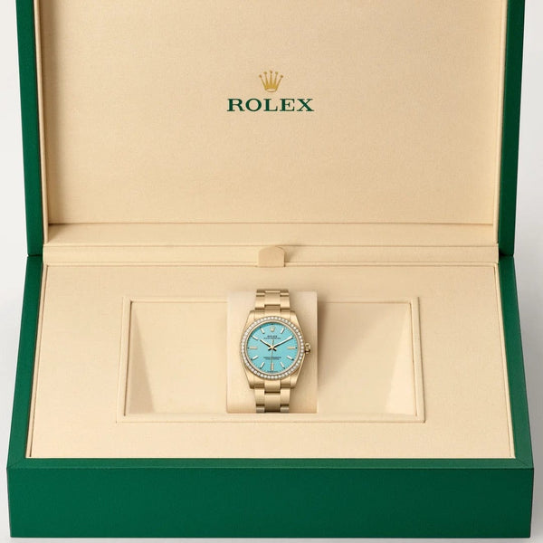 Rolex Oyster Perpetual watch in box