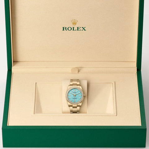 Rolex Oyster Perpetual watch in box