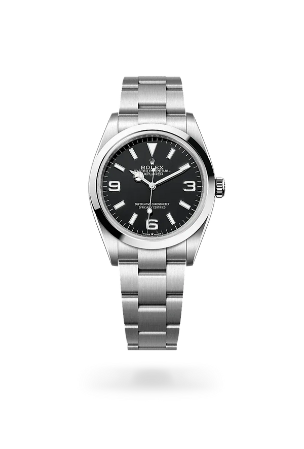  Explorer 36 with Oyster, 36 mm, Oystersteel