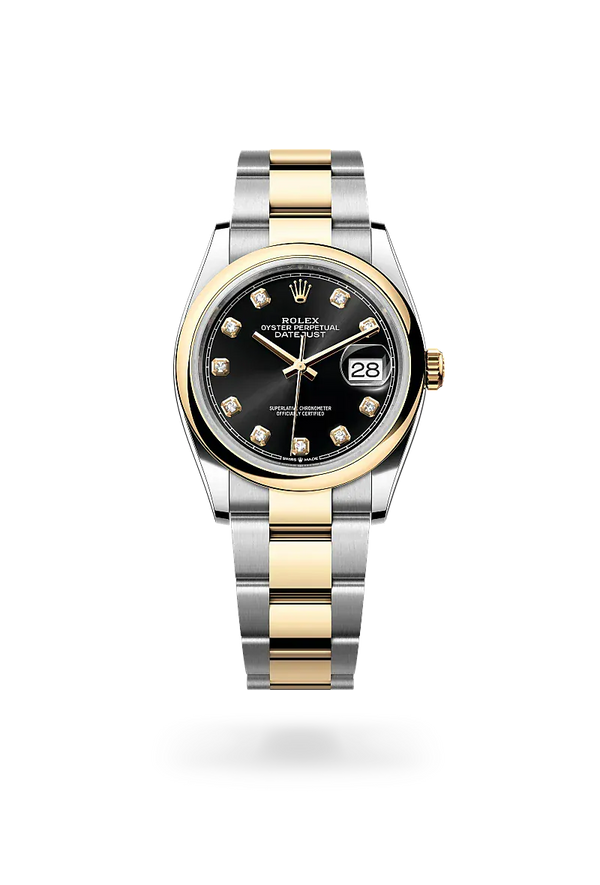  Datejust 36 with Oyster, 36 mm, Oystersteel and yellow gold