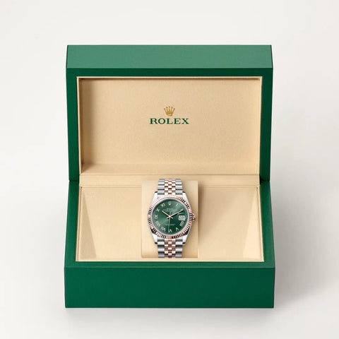 Rolex Datejust watch in box