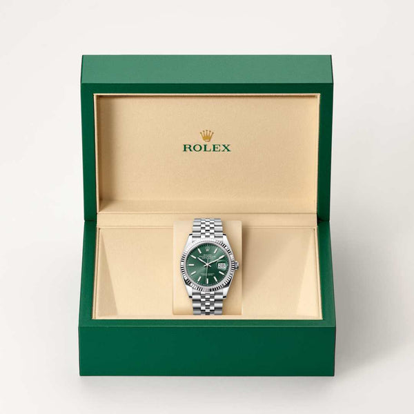 Rolex Datejust watch in box