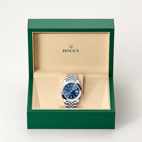 Rolex Datejust watch in box