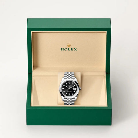 Rolex Datejust watch in box