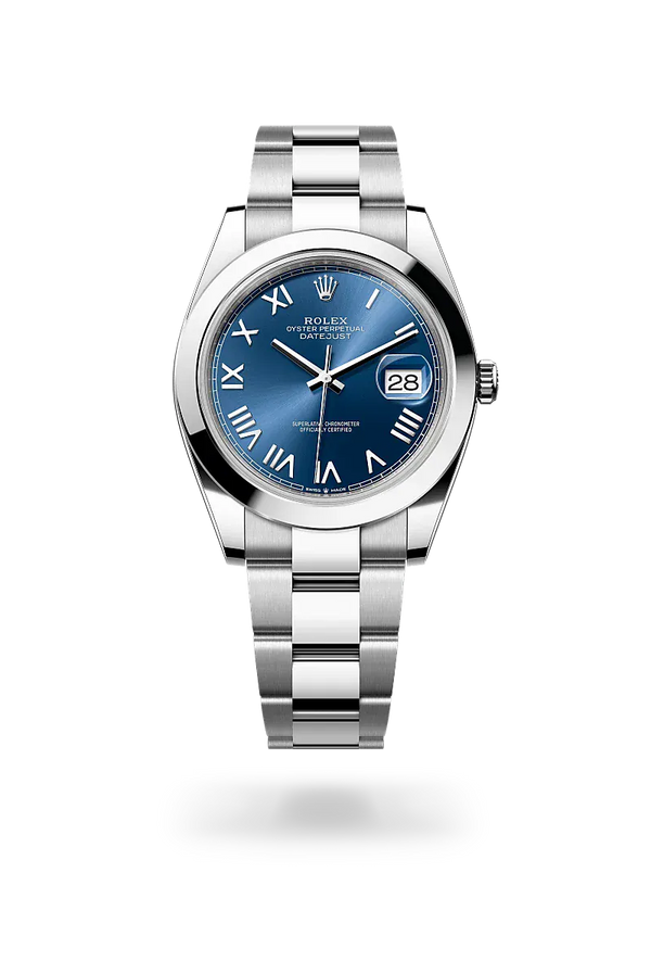 Datejust 41 with Oyster, 41 mm, Oystersteel
