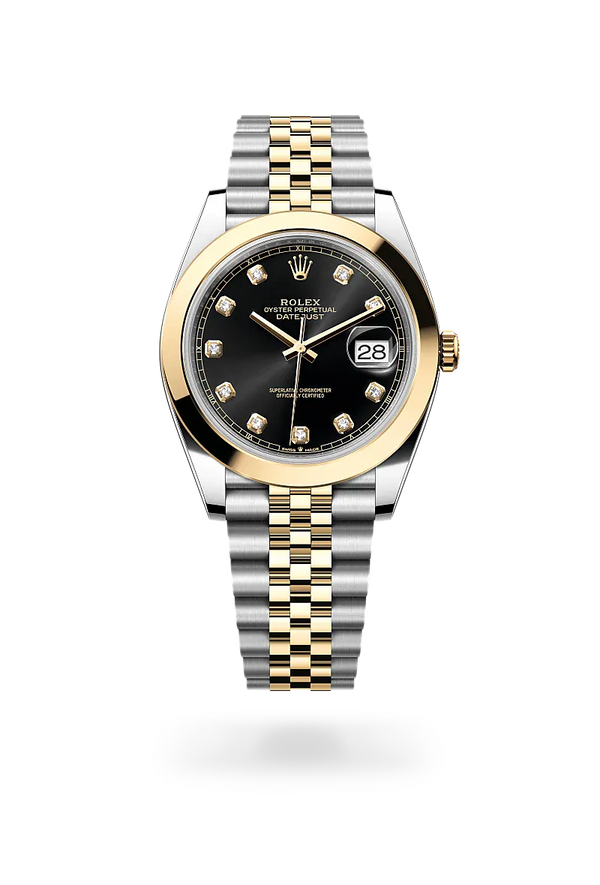  Datejust 41 with Oyster, 41 mm, Oystersteel and yellow gold