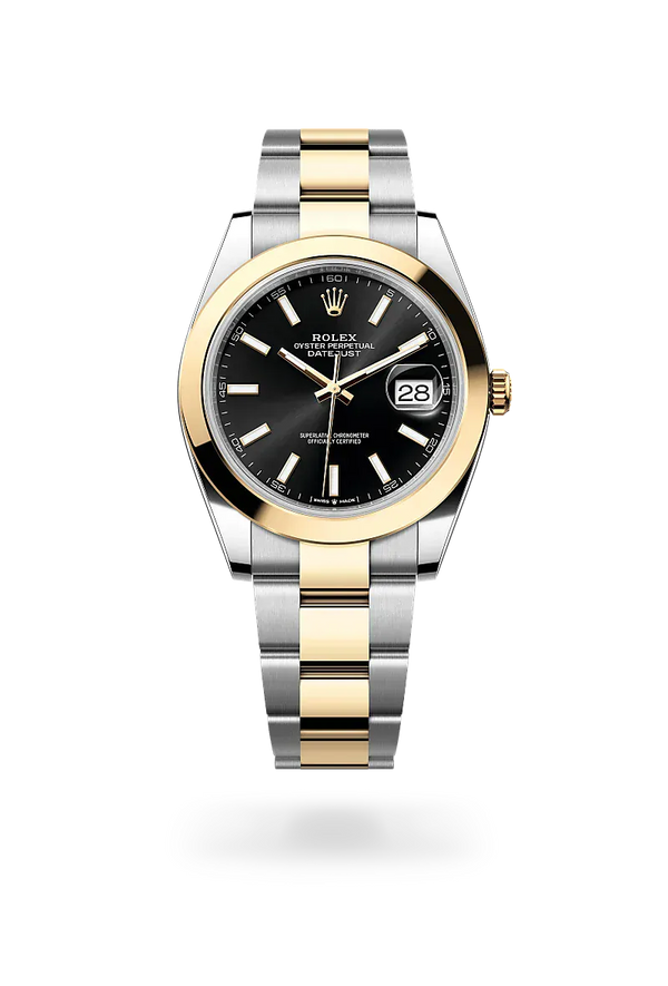  Datejust 41 with Oyster, 41 mm, Oystersteel and yellow gold