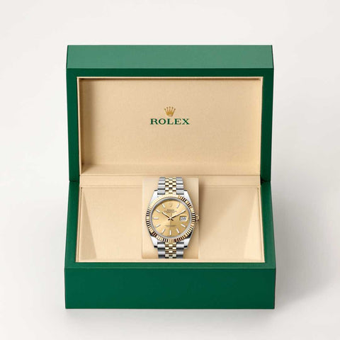 Rolex Datejust watch in box