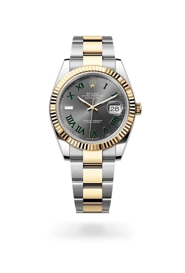  Datejust 41 with Oyster, 41 mm, Oystersteel and yellow gold