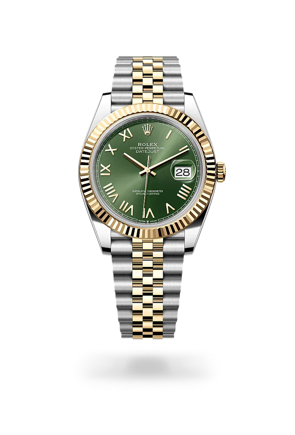  Datejust 41 with Oyster, 41 mm, Oystersteel and yellow gold