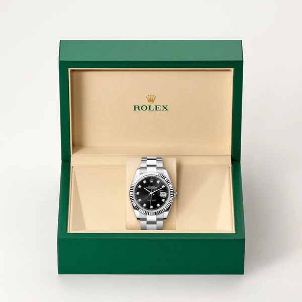 Rolex Datejust watch in box