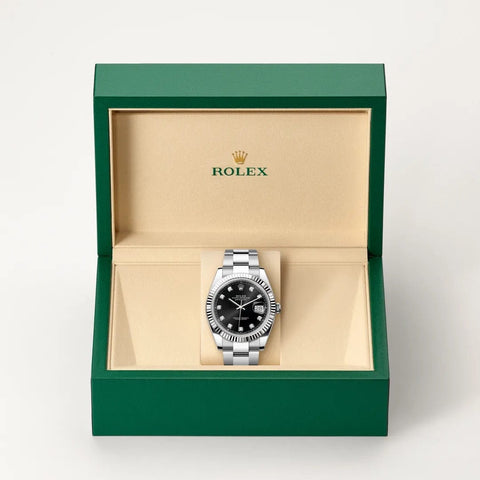 Rolex Datejust watch in box