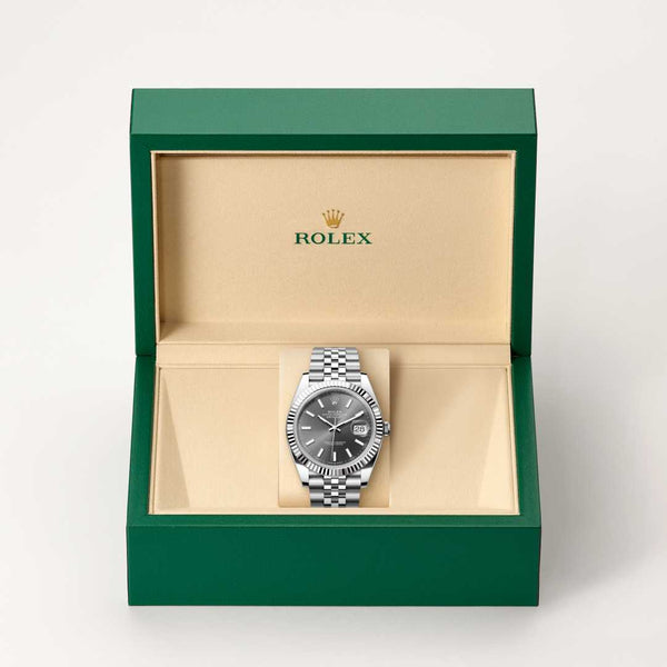 Rolex Datejust watch in box