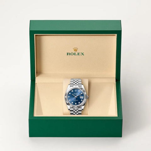 Rolex Datejust watch in box