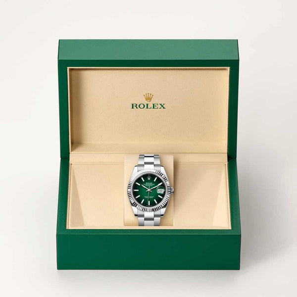 Rolex Datejust watch in box