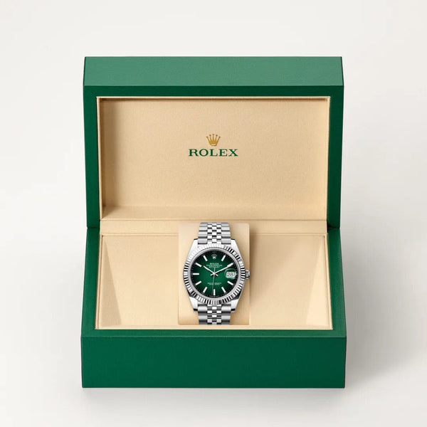 Rolex Datejust watch in box