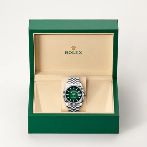 Rolex Datejust watch in box
