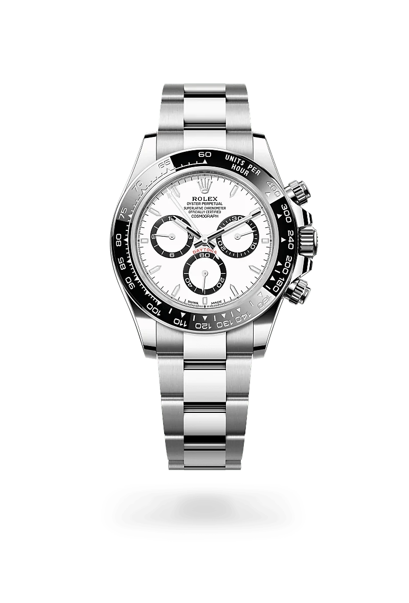 Front facing Rolex Cosmograph Daytona watch