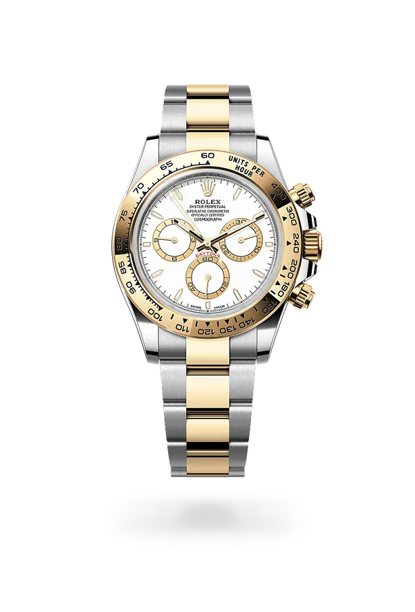  Cosmograph Daytona with Oyster, 40 mm, Oystersteel and yellow gold