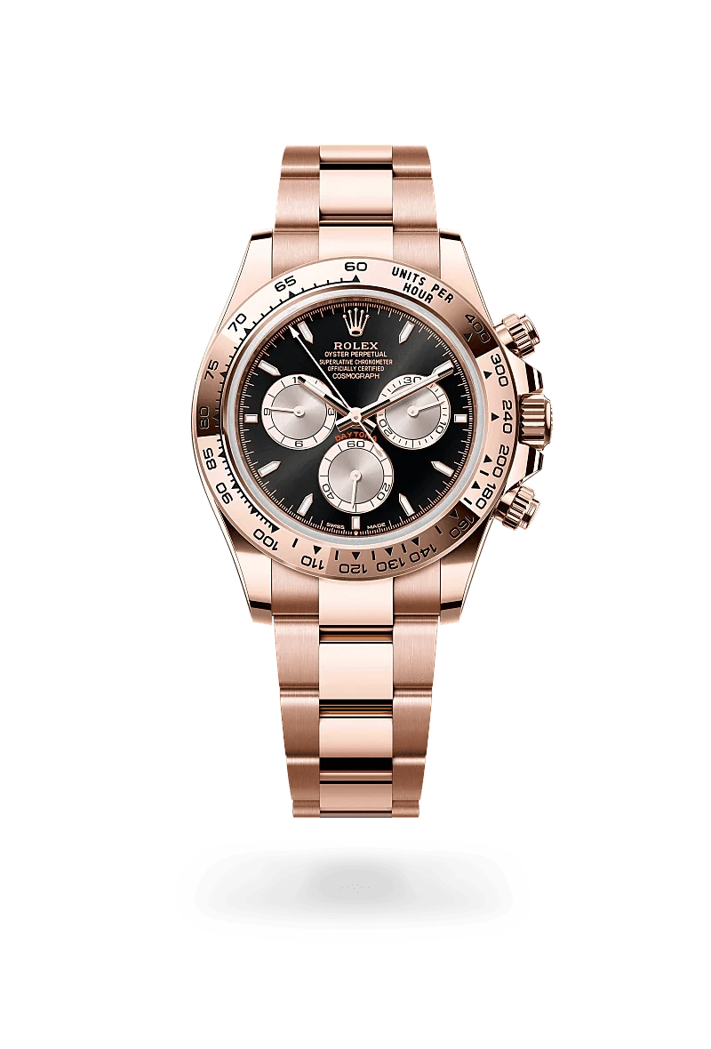 Front facing Rolex Cosmograph Daytona watch