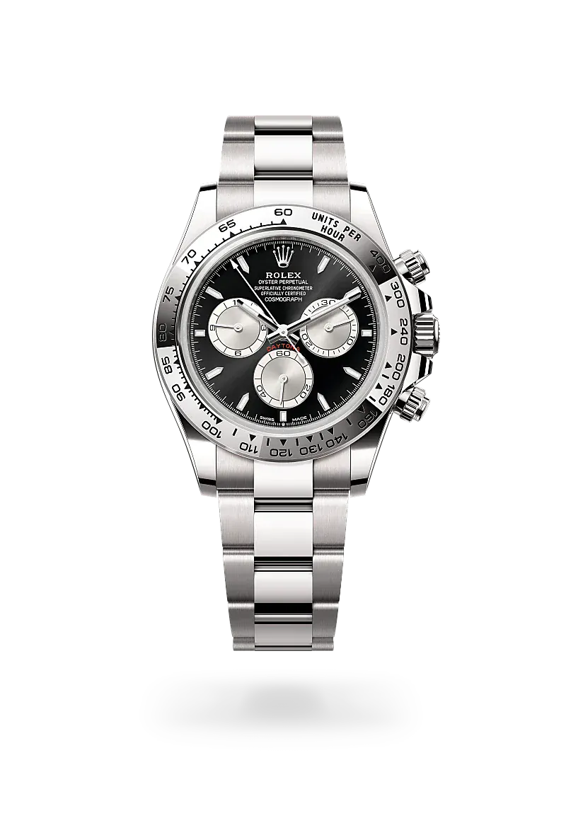  Cosmograph Daytona with Oyster, 40 mm, white gold