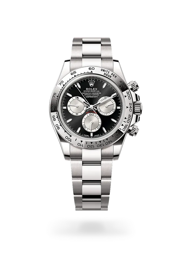  Cosmograph Daytona with Oyster, 40 mm, white gold