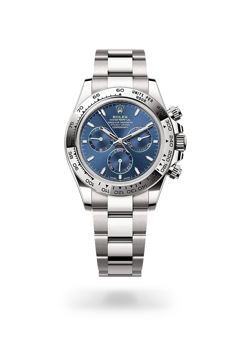 Front facing Rolex Cosmograph Daytona watch