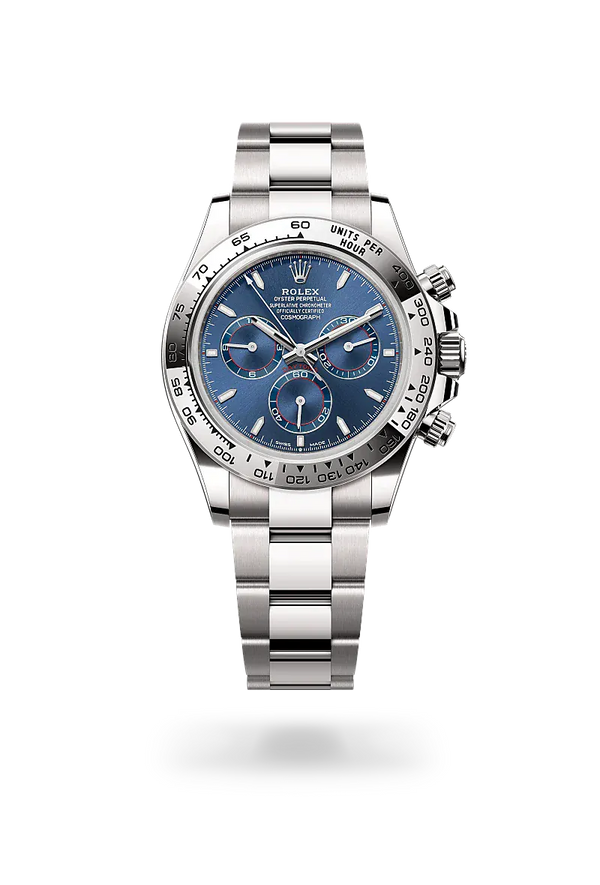  Cosmograph Daytona with Oyster, 40 mm, white gold