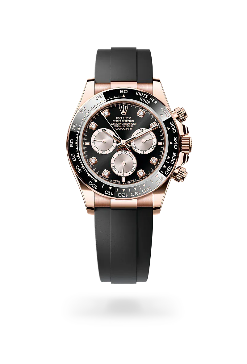 Front facing Rolex Cosmograph Daytona watch