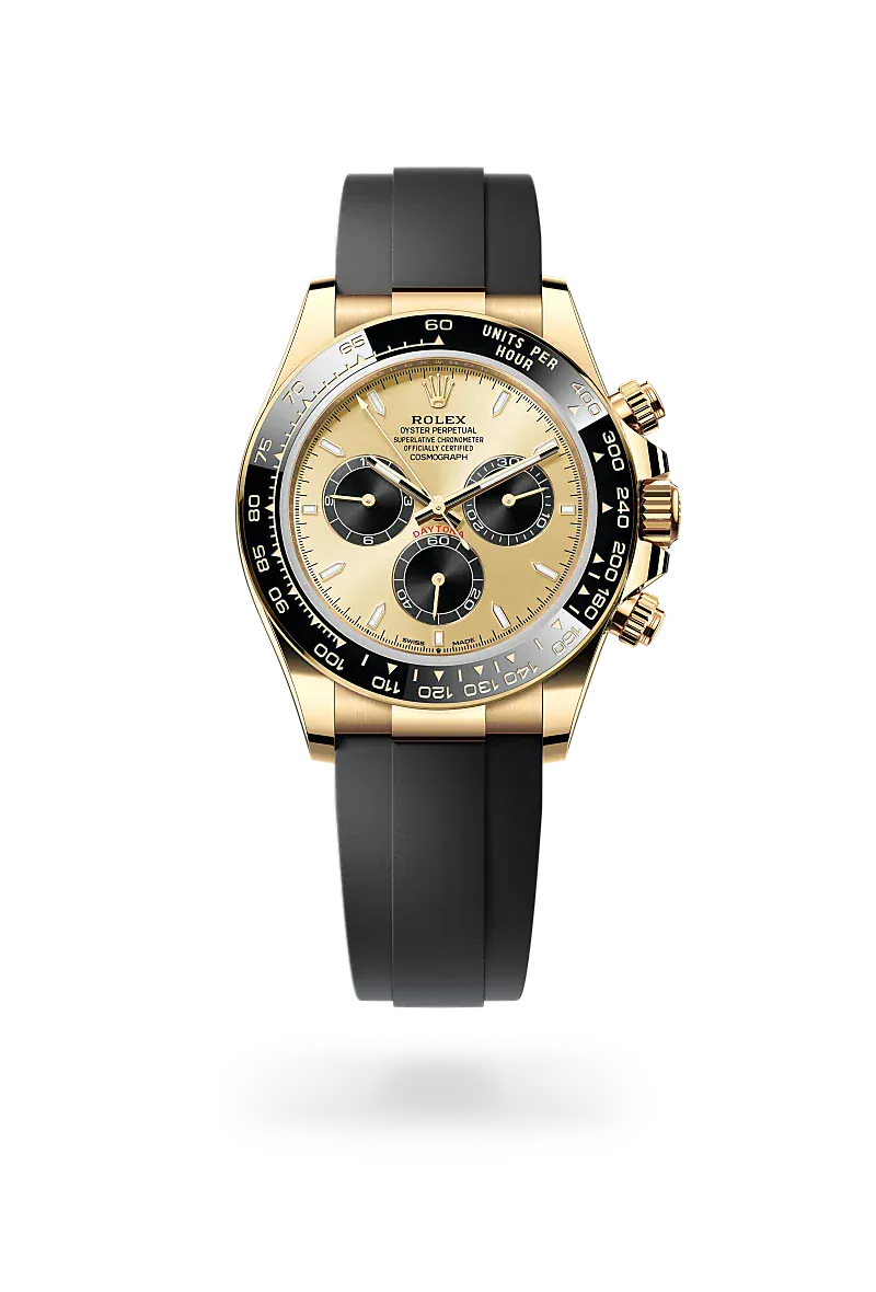 Front facing Rolex Cosmograph Daytona watch