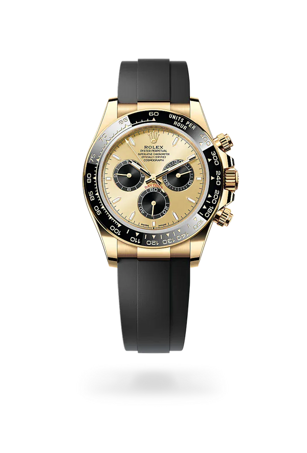  Cosmograph Daytona with Oyster, 40 mm, yellow gold