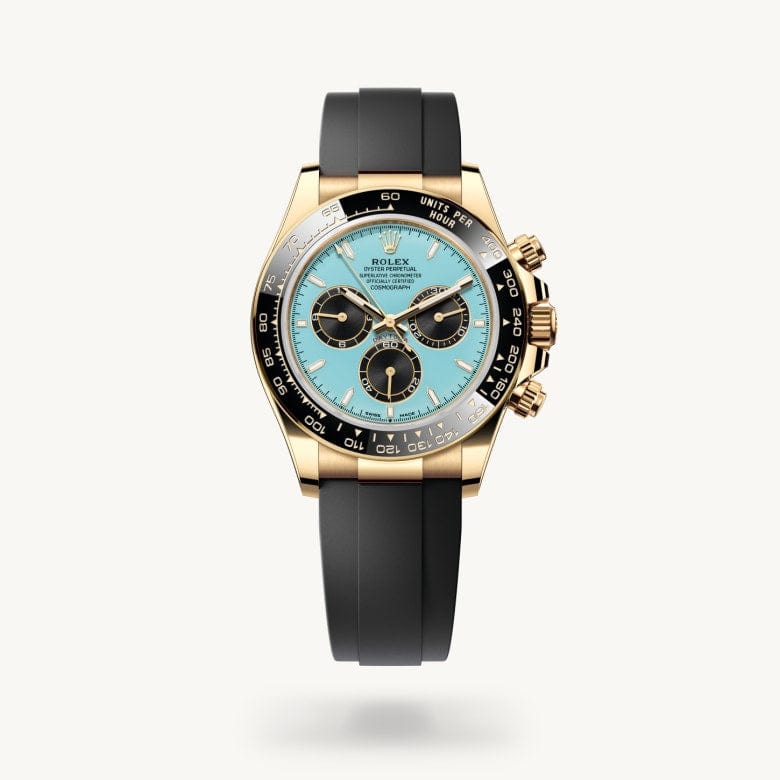 Rolex Cosmograph Daytona in Turquoise blue dial, M126518LN-0014