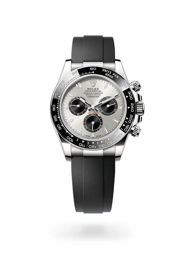  Cosmograph Daytona with Oyster, 40 mm, white gold