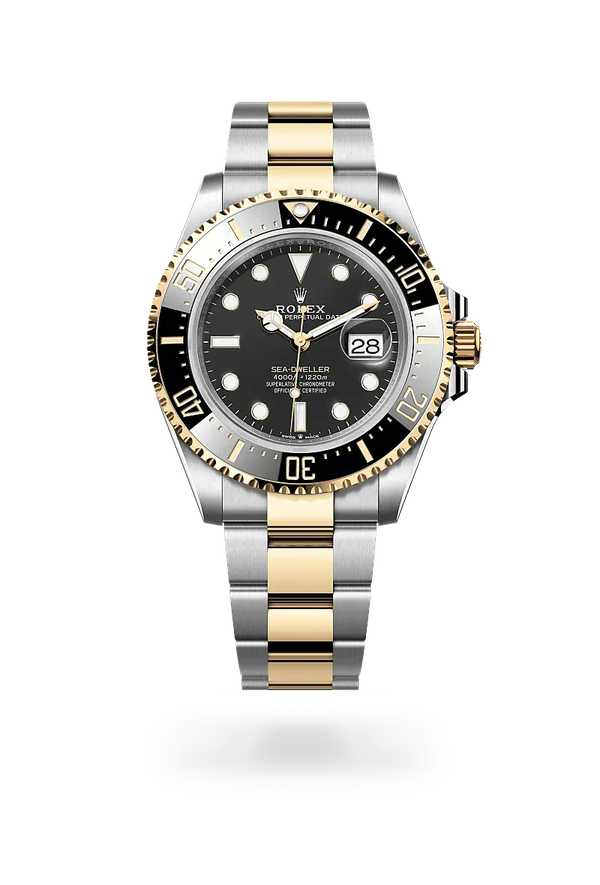  Sea-Dweller with Oyster, 43 mm, Oystersteel and yellow gold