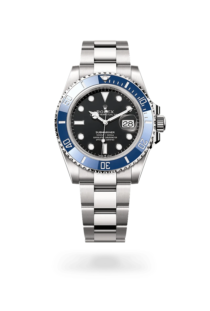 Front facing Rolex Submariner Date watch
