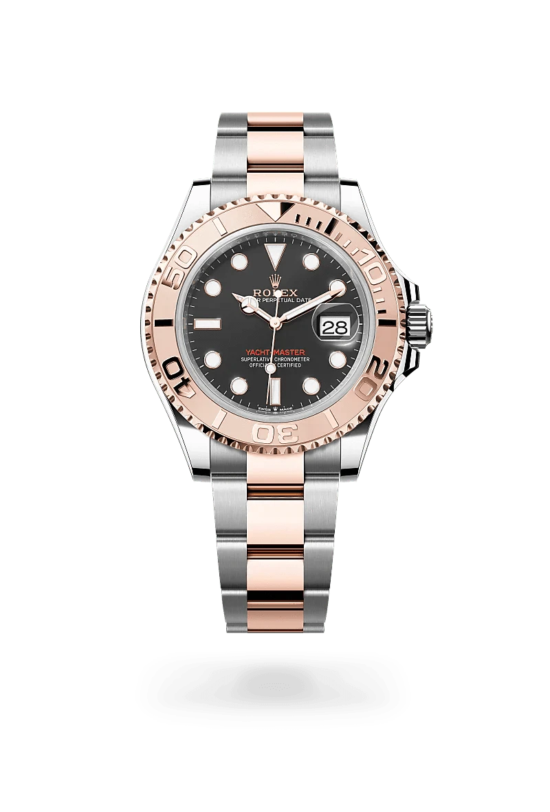 Front facing Rolex Yacht-Master 40 watch