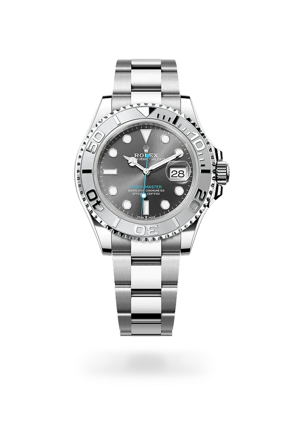  Yacht-Master 40 with Oyster, 40 mm, Oystersteel and platinum