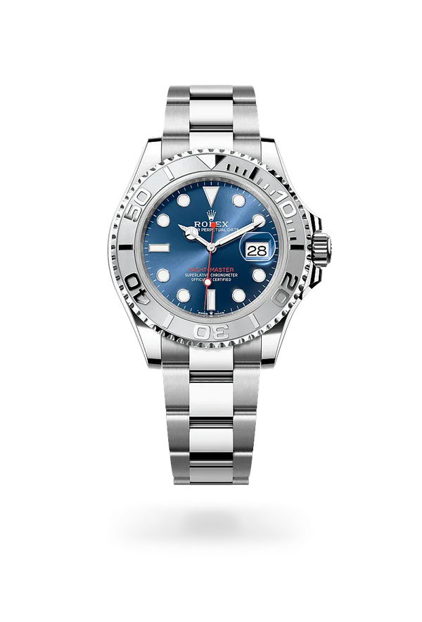  Yacht-Master 40 with Oyster, 40 mm, Oystersteel and platinum