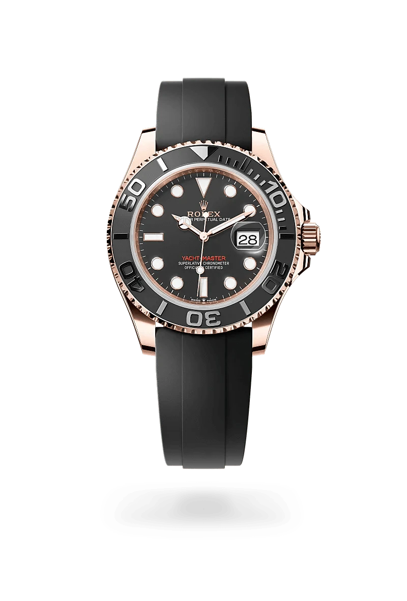 Front facing Rolex Yacht-Master 40 watch