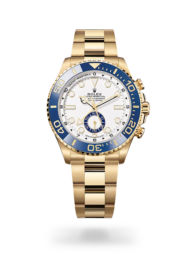  Yacht-Master II with Oyster, 44 mm, yellow gold