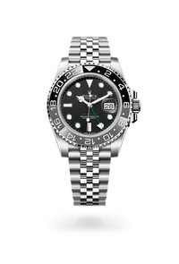 Front facing Rolex GMT-Master II watch