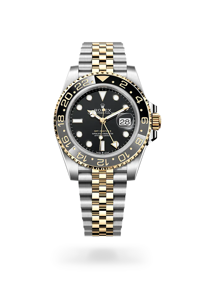  GMT-Master II with Oyster, 40 mm, Oystersteel and yellow gold